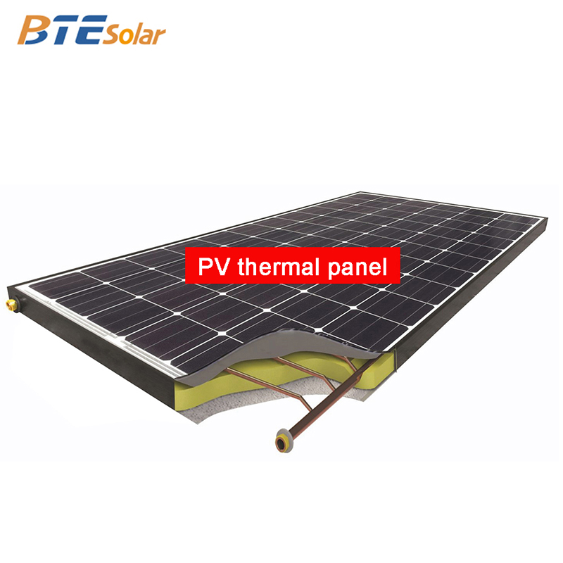 太陽光発電と熱力の組み合わせ