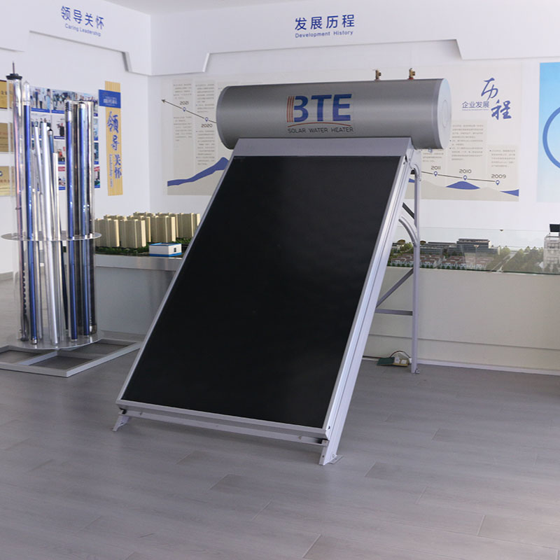 flat panel solar geyser